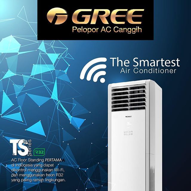 Gree AC Floor Standing 3 PK - GVC - 24TS (S) (3PHASE)